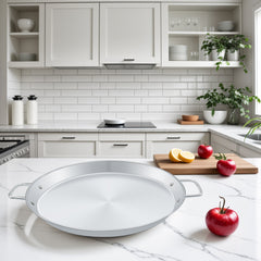 Stainless Steel Frying Pan for BBQ | Outdoor Grill Cookware, Easy to Clean