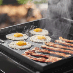 Rectangular Stainless Steel Grill Pan | Outdoor BBQ Cookware, Easy to Clean