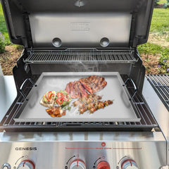 Rectangular Stainless Steel Grill Pan | Outdoor BBQ Cookware, Easy to Clean