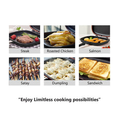 Smartcook 11"/13" Double-Sided Die-Cast Aluminum Pan