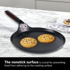 SmartCook 10" and 13" Non-Stick Carbon Steel Frying Pan and Cutlery Set