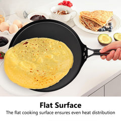 SmartCook 10" and 13" Non-Stick Carbon Steel Frying Pan and Cutlery Set