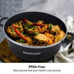 Smart Cookware Set Smartcook 15 PC Premium Cast Aluminum Cookware Set – Smart Cook