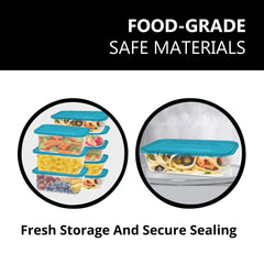 Smartcook 40 Pc Kitchen Food Storage Box Set (Blue)