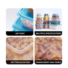 Smartcook 40 Pc Kitchen Food Storage Box Set (Blue)