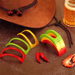 Smartcook 8" ,11 " 24 Pc Set of Non Stick Round Comals & Plastic Tortilla Warmer, Taco Holders