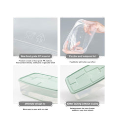 Smartcook 40 Pieces Kitchen Plastic Food Storage Containers Set (Green)