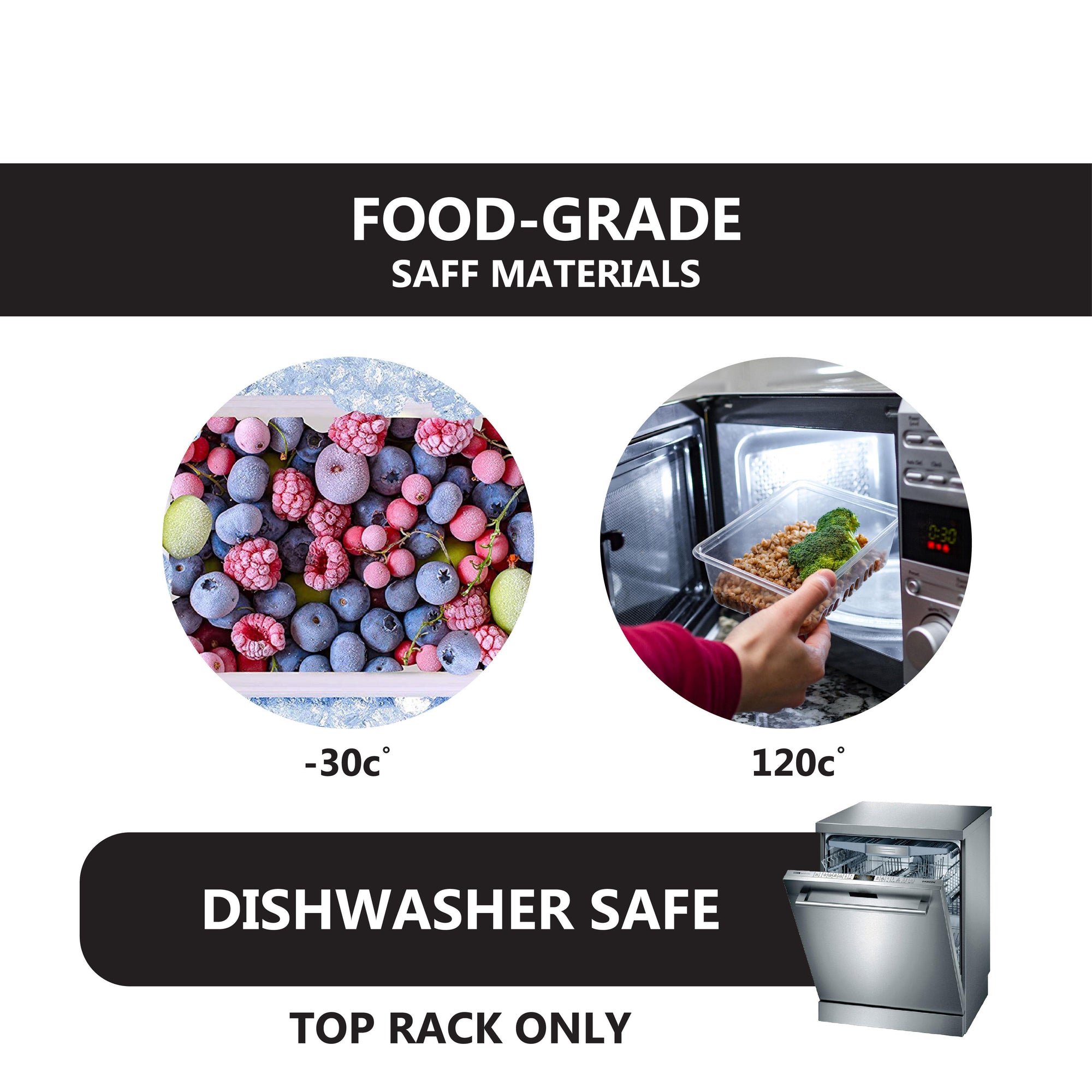 Smartcook 60pcs Kitchen Plastic Food Storage Containers Set – Smart Cook