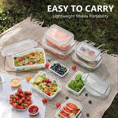 Smartcook 60pcs Kitchen Plastic Food Storage Containers Set