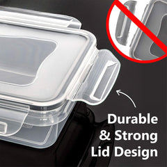 Smartcook 60pcs Kitchen Plastic Food Storage Containers Set